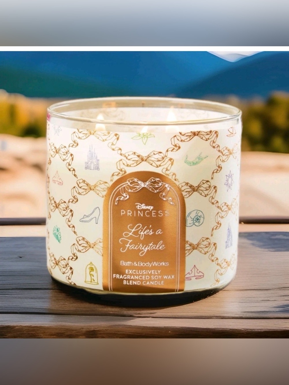 Bath & Body Works x Disney: life’s a fairytale exclusive candle